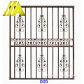 SW-005 Decorative Wrought Iron Window Grill Design made in china